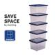 Bankers Box 22L Plastic Storage Box 3Pk (Sioc Uk)