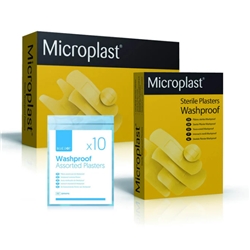 Microplast Washproof Assorted Plasters (Box 100)