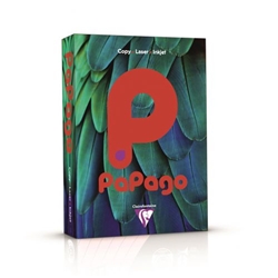 Papago Deep Coral Red A4 80gsm Paper (Box 2500) Code FCR2180