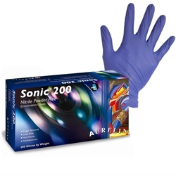 Aurelia Sonic 200 Nitrile Powder-Free Examination Gloves - Non Sterile - Extra Large(200)