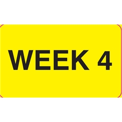 Week 4 Sticker