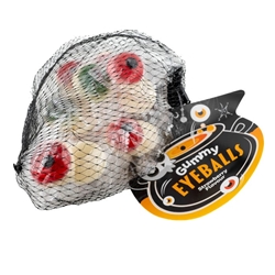 Gummy Strawberry Flavour Jelly Eyeballs 104g Halloween Sweets