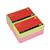 5 Star Office Re-Move Notes Repositionable Neon Pad of 100 Sheets 76x127mm Assorted [Pack 12]