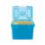 File Box with Suspension Files and Index Tabs Plastic A4 Blue