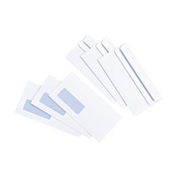 5 Star Value Envelope White Press Seal Window Wallet DL 90gsm (Pack 1000)