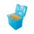 File Box with Suspension Files and Index Tabs Plastic A4 Blue