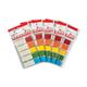 5 Star Office Index Flags 5 Bright Colours 12x45mm 20 Flags per Colour Assorted Pack 5
