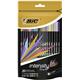 Bic Intensity Fine Writing Felt Pen 20 Assorted Bright Colours Ref 942097 [Pack 20]