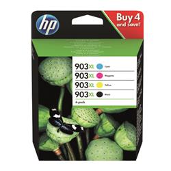 HP 903XL HY Original Ink Cartridges CMYK (4 Pack) 3HZ51AE