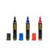 Bi-Office Assorted Colours Inkstring XL Drywipe Marker 3mm – Pack of 3