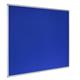 Bi-Office Notice Board Earth-It, Blue Felt, Aluminium Frame, 90 x 60 cm