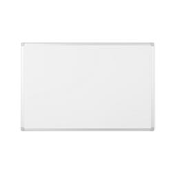 Bi-Office Earth Maya Magnetic Whiteboard, Lacquered Steel Surface, Aluminium Frame, 90 x 60 cm