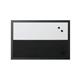 Bi-Office Black & White Message Boards Set