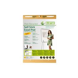 Bi-Office Earth Flipchart Easel Pad, Self Stick, 30 Sheets - 80 gr/m² paper,  63,5 x 76,2 cm [Pack 2]