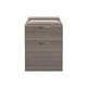 Fixed Pedestal 2 Drawers Grey Oak Ref TESHP2GO