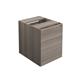 Fixed Pedestal 2 Drawers Grey Oak Ref TESHP2GO
