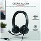 Trust HS-200 Compact On-Ear USB Wired Headset Black 24186