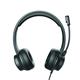Trust HS-200 Compact On-Ear USB Wired Headset Black 24186