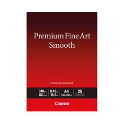 Canon Premium Fine Art Paper FA-SM2 Smooth A4 (Pack of 25) 1711C011