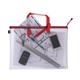 Snopake EVA Mesh High Capacity Project Zippa Bag A4 405x280mm Red 15872
