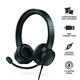 Trust HS-200 Compact On-Ear USB Wired Headset Black 24186