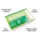 Silvine Recycled Study and Presentation Cards 50 White (Pack of 20) CR50RE