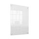 Nobo Transparent Acrylic Mini Whiteboard Wall Mount 600x450mm 1915621