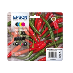Epson 503XL Chillies Ink Cartridge High Yield CMYK C13T09R64010