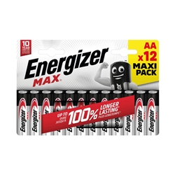 Energizer Max AA Battery (Pack of 12) E303324900