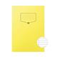 Silvine Recycled Exercise Book Lined with Margin 64 Pages A4 Yellow (Pack of 10) EXRE103