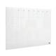 Nobo A3 Transparent Acrylic Mini Whiteboard Weekly Desktop 1915615