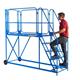 Work Platform - Stand. Incline - 1800mm Platform - 8 Tread - Blue