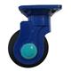 Proplaz® Super Silent Two Tier Trolley; Super Silent Castors; Steel/Plastic; 300kg; Blue/Grey