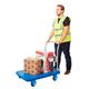 Proplaz® Super Silent Platform Trolley; Super Silent Castors; Steel/Plastic; 300kg; Blue/Grey