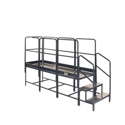 Platform System - 3x750Hmm Plat. - 2 Tread Unit & 7 Guards