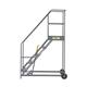 Easy Climb Steps - 600mm Platform - 8 Tread - Grey
