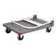 Pro-Dek Heavy Duty Folding Platform Trolley; 740 x 468 x 930; 'QuietCastors'; Steel/Plastic; 200kg; Grey/White/Red