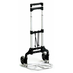 Mini Compact Truck; Solid Wheels; Aluminum; 60kg; Silver/Black