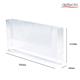 Deflecto A4 Landscape Flat Back Countertop Literature Holder Clear - 39620-EU