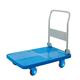 Proplaz® Super Silent Platform Trolley; Super Silent Castors; Steel/Plastic; 300kg; Blue/Grey