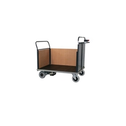 Powered Platform Truck - Steel End with Timber Side & Opp End - Large