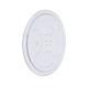 Circular Traffic Mirror with Reflective Edges; 800mm dia; White/Red