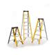 Climb-It® Glass Fibre Swingback Stepladder; 4 Tread; 150kg; Yellow/Black