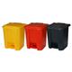Pedal Bin; 30L; Polypropylene; Yellow