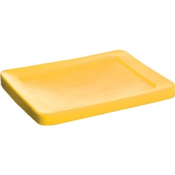 Proplaz® Xtra Food Grade Polyethylene Lid to Suit - GC0072; Yellow