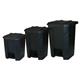 Pedal Bin; 30L; Polypropylene; Dark Grey