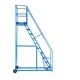 Warehouse Steps - 600mm Platform - 12 Tread - Blue
