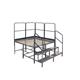 Platform System-4 (2x2)x500Hmm Plat. - 1 Tread Unit & 4 Guards