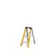 Climb-It® Glass Fibre Swingback Stepladder; 3 Tread; 150kg; Yellow/Black
