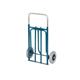 Telescopic Folding Toe Sack Truck; Solid Wheels; Steel; 100kg; Blue